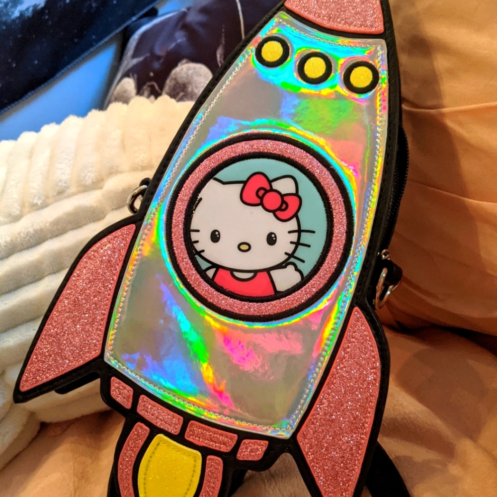 Loungefly Hello Kitty Spaceship Crossbody